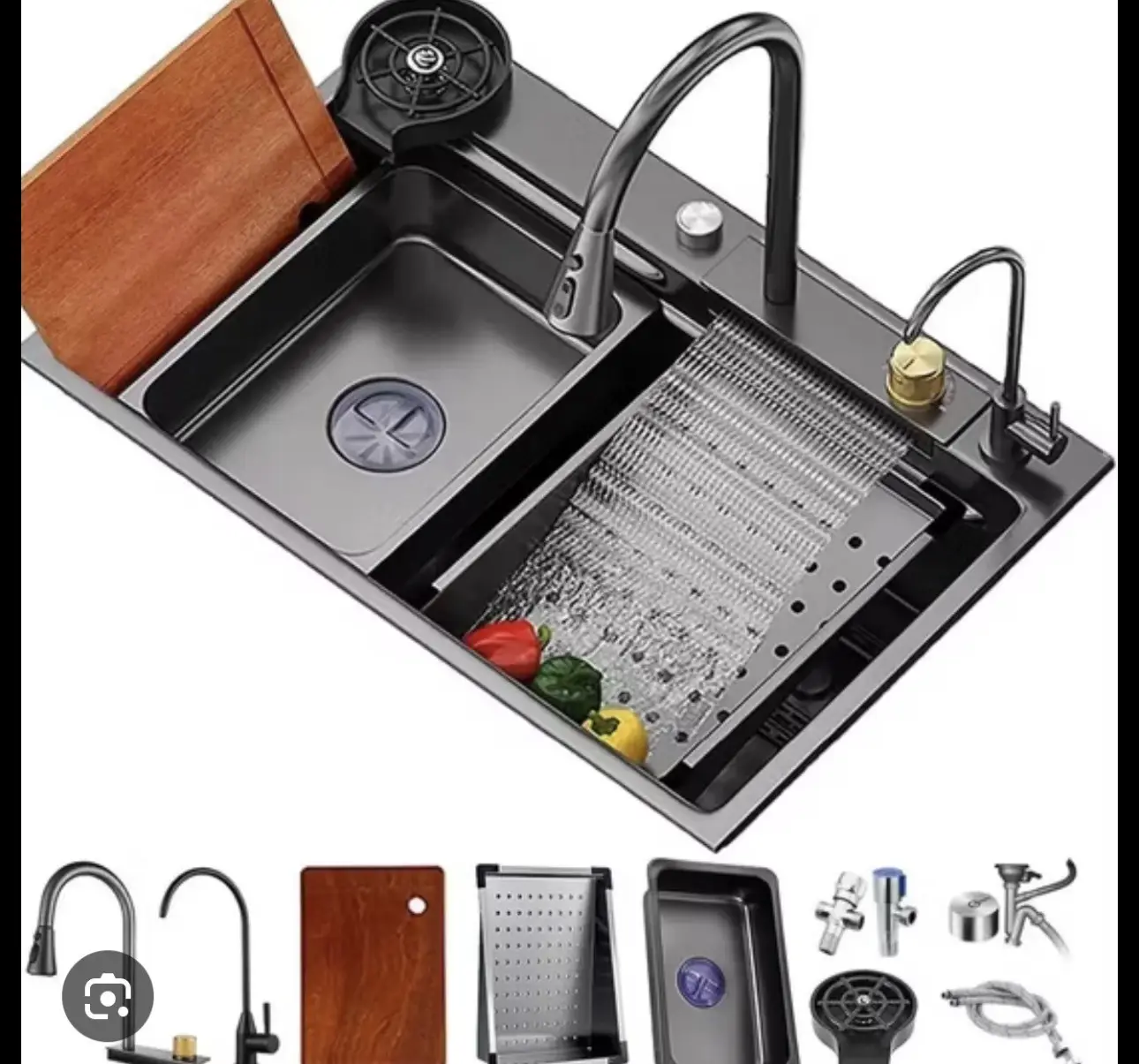 Kitchen 3-in-1 Sink