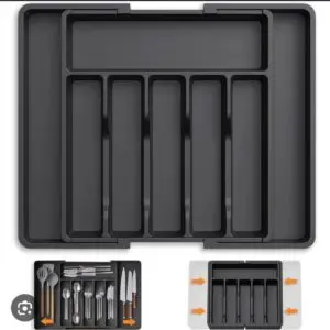 Adjustable Drawer & Cutlery Organizer