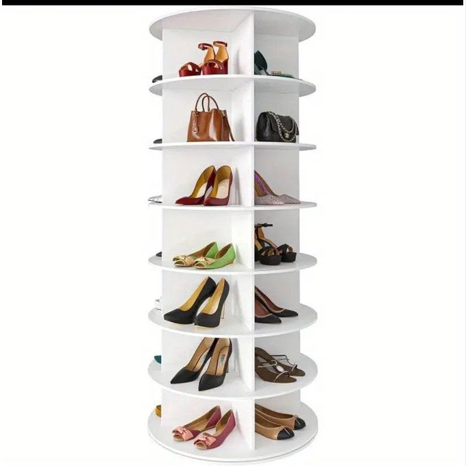 360 Rotating Shoe Rack